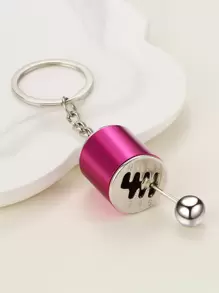 Llavero de coche accesorio - Rosa Fucsia - Ver 1