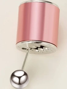 Car Shift Charm Keychain - Pink - View 3