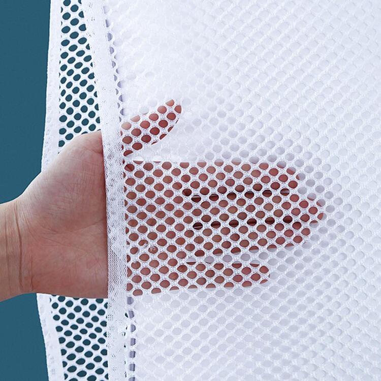 1pc Polyester Mesh Pillow Drying Net, Modern White Pillow Drying Net For Home - White - View 3