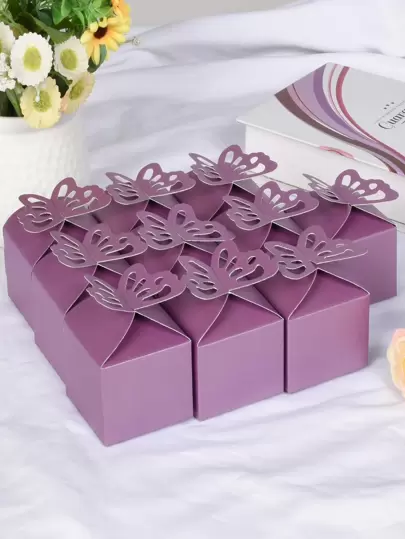 10件蝴蝶装饰礼盒 返校节情人节