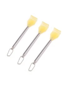 3pcs/set Stainless Steel Back Scratcher, Modern Stretchable Tickle Stick Massage Tool For Home - Yellow - View 4