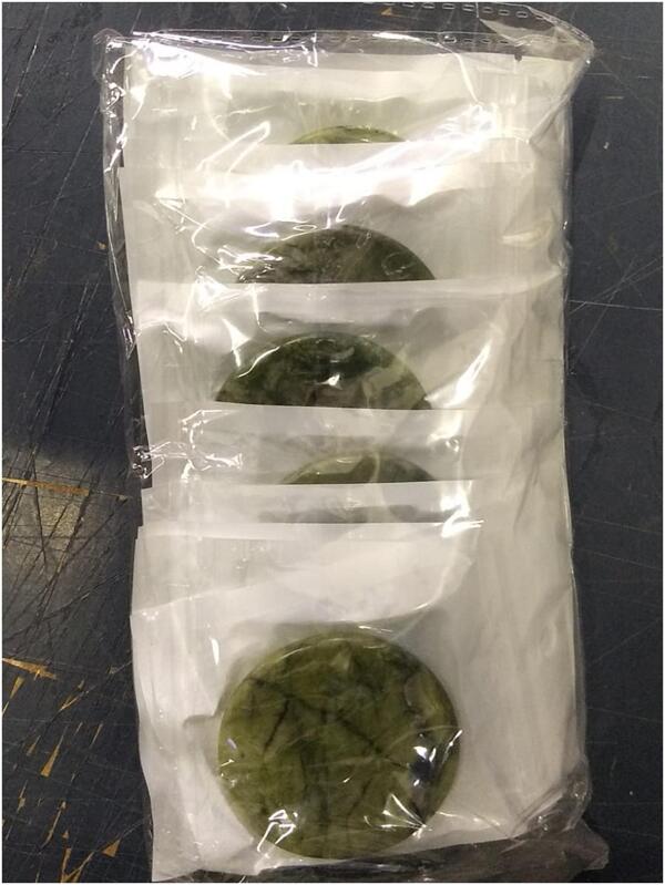 10 piedras jade para adhesivo de pestañanas V-10-10