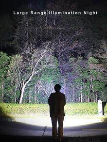 1 pieza ABS moderno multifuncional antorcha para casa - Negro - Ver 7