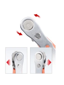 68 in 1 Ratchet Screwdriver Set, Multi-bit Ratchet Screw Drivers, Screwdriver for Home Repair Multi Tool Bits Ratcheting Screwdriver Set - Grey - View 5