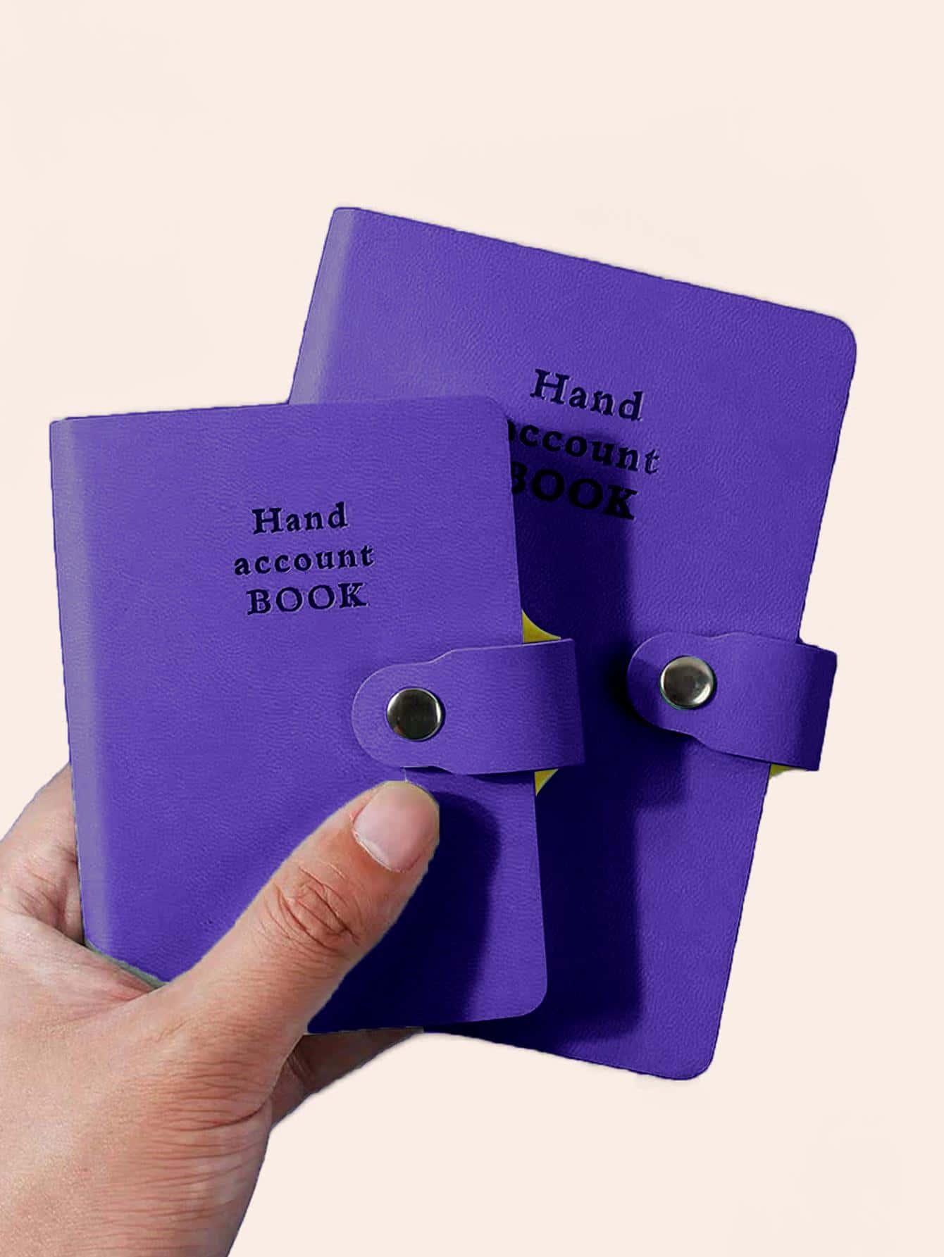 1 Máy Tính Xách Tay Mini Đồ Họa Chữ Cái, Máy Tính Xách Tay Bỏ Túi Đa Năng Sáng Tạo Dành Cho Sinh Viên - Màu tím - Xem 1