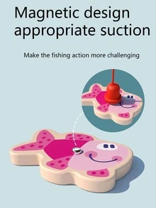 1件套卡通設計孩子們教育性垂釣玩具 - 彩色 - 查看 7