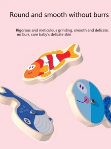 1件套卡通設計孩子們教育性垂釣玩具 - 彩色 - 查看 9