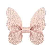 2入組女孩蝴蝶結裝飾發夾，適用於頭髮裝飾