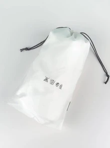 3 cái Túi đựng giày di động họa tiết mèo Túi đựng đồ du lịch trong suốt không thấm nước Túi dây polyester, Sắp xếp tủ quần áo, Túi xách tay du lịch, Túi chống nước, Quần áo Túi treo phân loại Đồ dùng học tập Trang trí phòng Trang trí phòng ngủ Đồ dùng trong ký túc xá cho giáo viên học sinh - màu đen - Xem 5