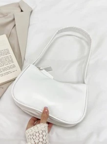 Crowd 女士包包 紫色腋下包 2023 新款复古棍包单肩手提包