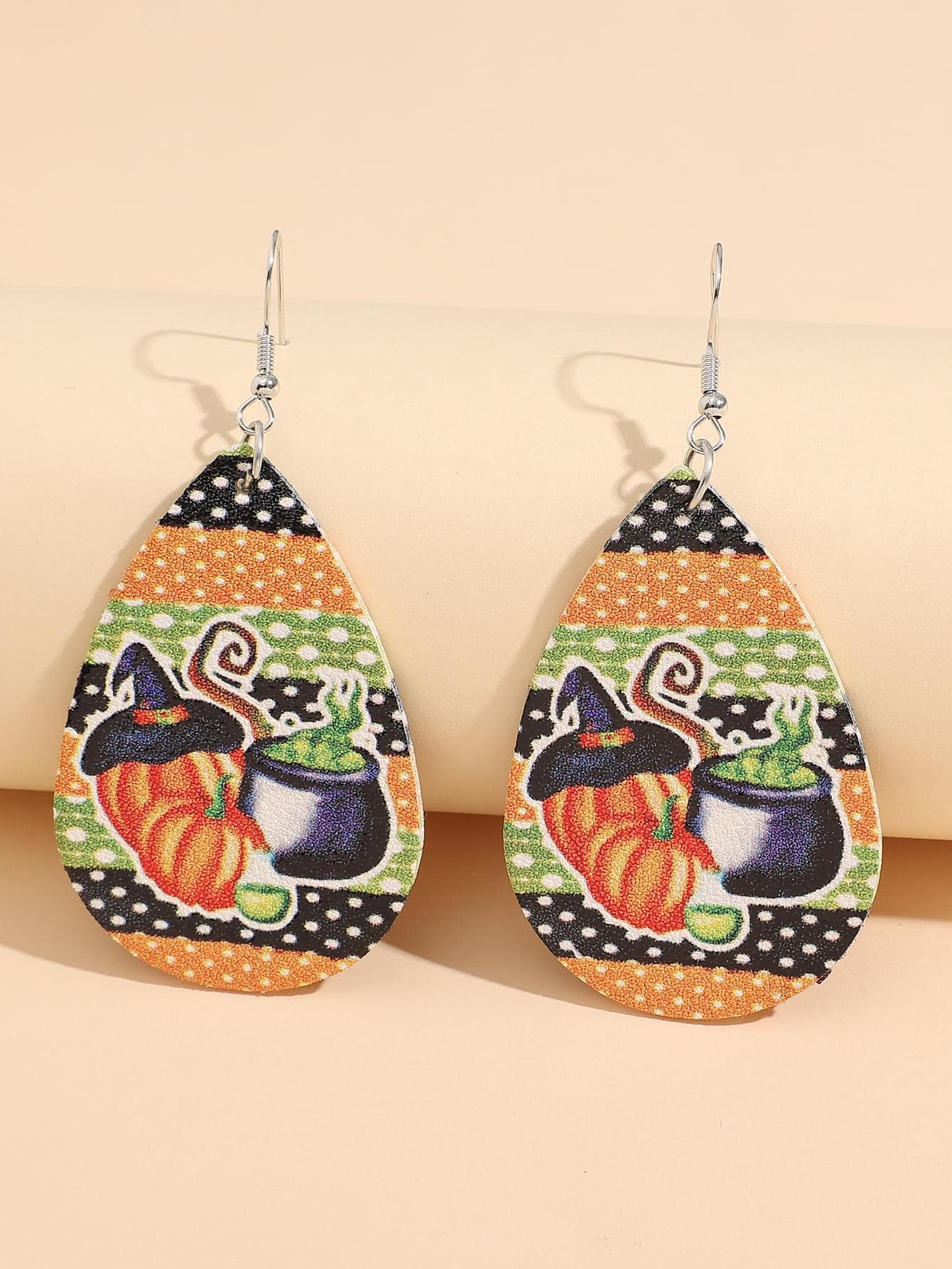 Hoa tai giọt nước Halloween - Nhiều màu - Xem 1