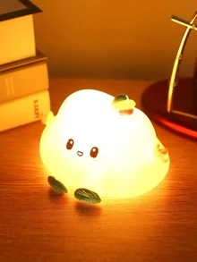 1 Đèn Ngủ PVC, Đèn Ngủ LED Thiết Kế Đám Mây Dễ Thương Cho Gia Đình - Màu vàng - Xem 2