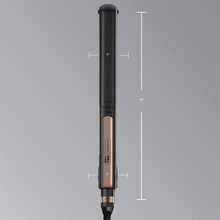 Curling Iron Rose Gold Ceramic Flat Iron, 1-inch - Black - View 5