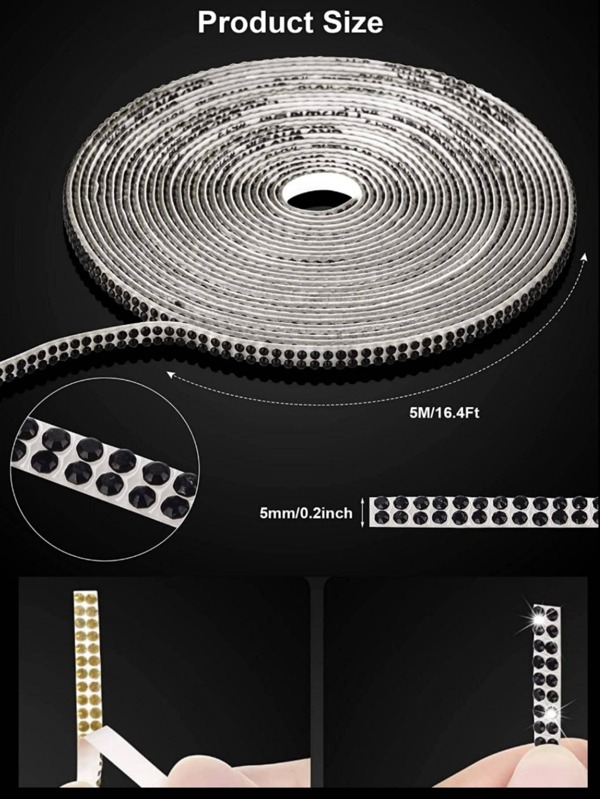 Rhinestone Decor Car Interior Decoration Sticker SHEIN USA