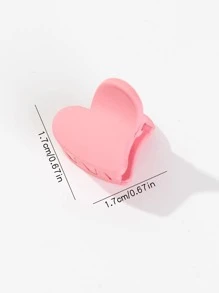 35 chiếc Màu sắc ngẫu nhiên Sáp vuốt tóc thiết kế hình trái tim Y2K đầy màu sắc - Nhiều màu - Xem 3