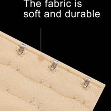 3pcs/set Bra Extension Buckle: Adjustable Elastic 3 Rows 3 Hooks Bra Strap Extenders For Perfect Fit - Multicolor - View 8