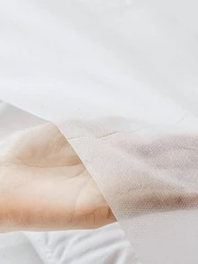 4入組/套一次性床上用品套裝,包括床單、被套、枕套和旅行睡袋,適用於酒店或旅行雙人住宿 - 白色 - 查看 4