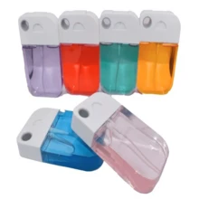 Portable Hand Sanitizer Card Pocket Atomizer With Aroma Hanging Strap - Mint Green - View 2