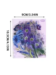 40 Cái Họa Tiết Hoa Các Loại Miếng Dán, Hình Hoạt Hình Miếng Dán Trang Trí Đa Năng Cho Thủ Công DIY, Trang Trí Tài Khoản Cầm Tay - Nhiều màu - Xem 2