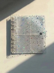 1 Set Of 3-Inch Colorful Photo Album, 1 "Love U" Photo Album, And 1 Mirror Photo Album,Back To School,School Supplies - Multicolor - View 12