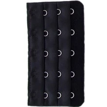 3入組彈力文胸加長搭扣套裝，舒適柔軟文胸肩帶加長器，女式內衣和內衣配件3排5鉤 - 彩色 - 查看 8