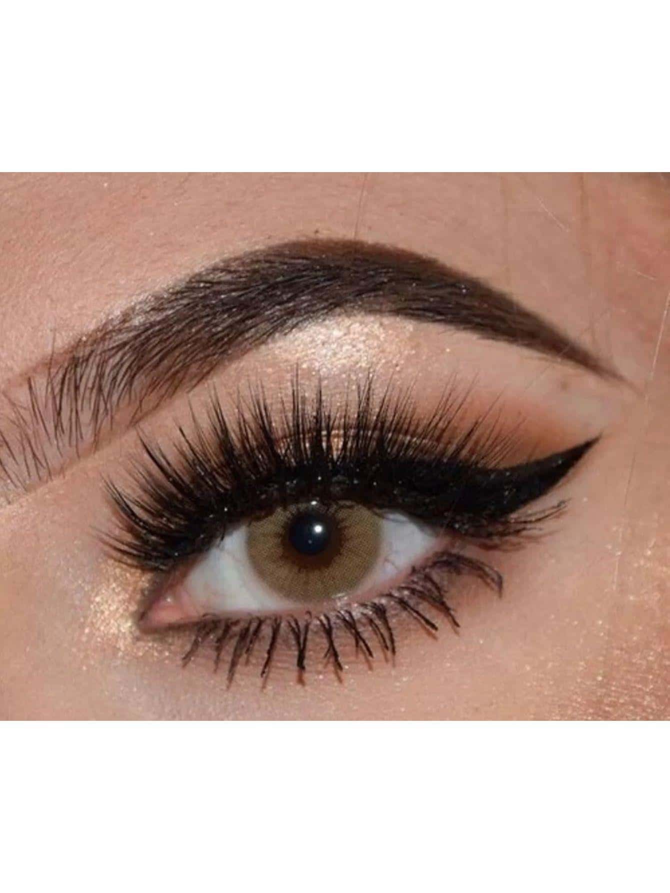 LENTES DE CONTACTO PUPILENTES COLOR NATURALES PREMIUM SIN GRADUACION ESTUCHE Y LIQUIDO GRATIS - Marrón - Ver 1