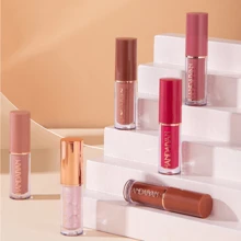beauty glazed 12 Colors Liquid Lipstick Set, Matte Shimmer Waterproof Long Lasting Non-Stick Cup Not Fade Lip Gloss Set, Professional Velvet Nude Book Style Lip Makeup Gift Kit - Multicolor - View 7