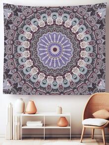 Tấm thảm in Mandala, Trang trí tường bằng vải treo cổ điển để trang trí nhà - Nhiều màu - Xem 5