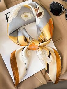 印花方巾 - 彩色 - 查看 1