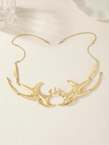 1 chuỗi mặt có cấu trúc hợp kim kẽm - Vàng - Xem 2