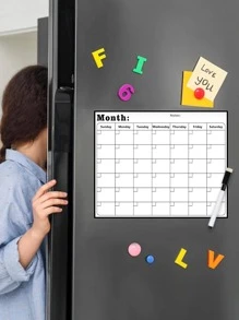 SUPSTICKER PVC Nam Châm Gắn Tủ Lạnh, Chữ Cái Hiện Đại Đồ Họa Tủ Lạnh Miếng Dán Nam Châm Cho Gia Đình - Nhiều màu - Xem 7