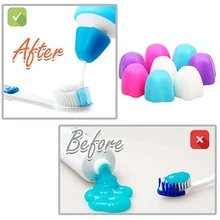 3件套随机颜色牙膏挤压盖 - 彩色 - 查看 2