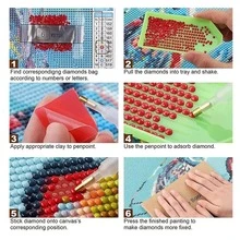 Dog Pattern DIY Diamond Unframed Painting, Modern PMMA DIY Diamond Painting Without Frame For Home Decor, Gift