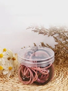 Clear Hair Accessory Storage Box - Clear - View 2