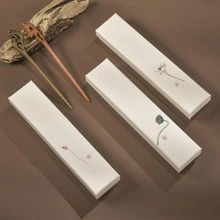 Fashionable Floral Pattern Jewelry Storage Bag For Women For DIY Jewelry Packaging - Tote bag + necklace box - View 2