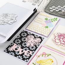CYFUN DESIGN 1Set Hot Stamping Foil Machine, Hot Foil and Press Machine Create Stunning and Eye Catching Foil Designs with The Foil Plates and Heat Activated Foils - Multicolor - View 7