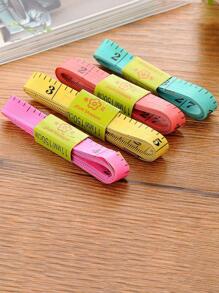 5入組/套1.5m PP捲尺，家用經典膠帶 - 彩色 - 查看 5