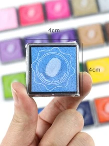 20pcs Student Painting Dabber Inking Pad Set For Finger Painting & Doodling Back To School,Back To School,School Supplies - Multicolor - View 2