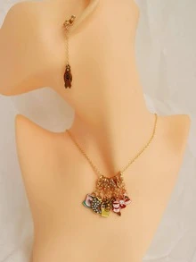 3 piezas/set Set joya árbol de Navidad adorno - Multicolor - Ver 5