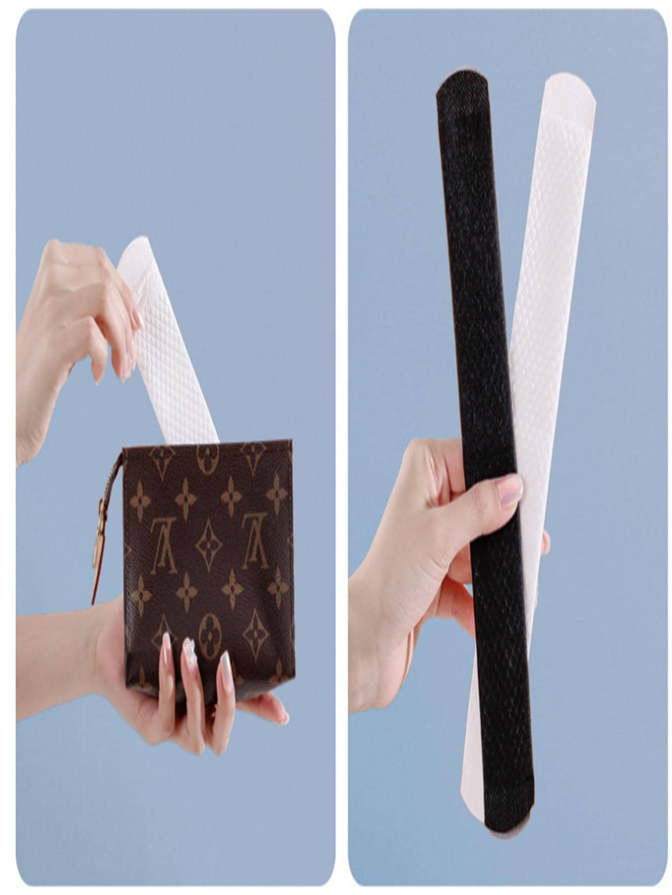 5pcs Black Disposable Collar Stays - Black - View 1