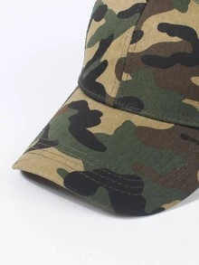 1 chiếc mũ dành cho nữ họa tiết camo thông thường dành cho người lái xe tải ngoài trời - Nhiều màu - Xem 4