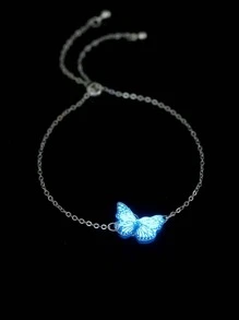 Nooxian 1pc Glow In The Dark Life Tree Element Adjustable Bracelet, Needs To Be Charged To Glow, Won't Glow Without Charging