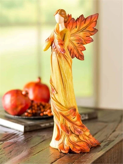 1pc Figure Design Decoration Craft, Creative Autumn Art Decoration, For Home Decor Best Gifts Birthday