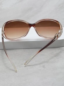 1 对女士几何框架休闲时尚眼镜，适合日常生活波西米亚风太阳镜沙滩配饰女士沙滩配饰眼镜太阳镜时尚基本款秋冬女士服装商务休闲礼品