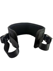 Adjustable Hip Training Hip Weight Thrust Belt For Dumbbell - Black - View 3
