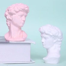 1 个图形设计蜡烛模具 - 白色 - 查看 6