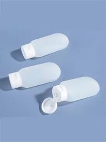 3 cái chai gói du lịch silicone - trắng - Xem 4