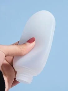 3 cái chai gói du lịch silicone - trắng - Xem 3