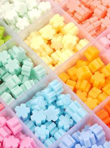 1盒10格蠟封蠟珠子套裝大約80g,隨機樣式 - 彩色 - 查看 3