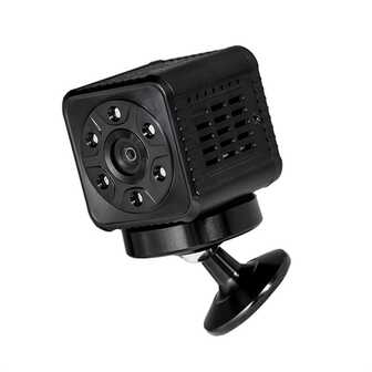 1 pieza ABS moderno negro inalámbrico Wifi seguridad cámara de vigilancia para casa